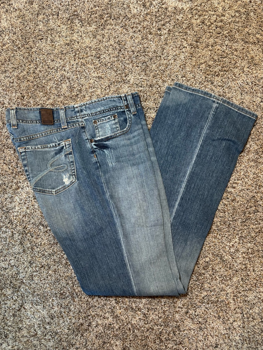 E194 Vintage BKE Wendi Women's Boot Cut Jeans - 31 x 33.5